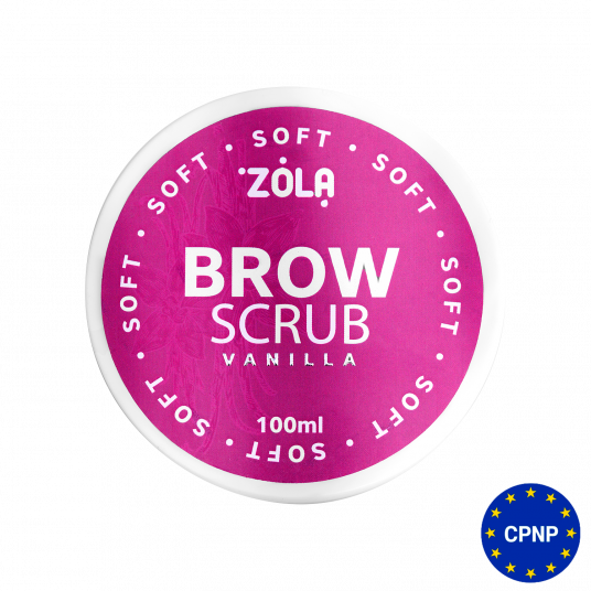 ZOLA Скраб для бровей Soft Ваниль 100 мл - 2