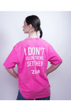 ZOLA Футболка Set Trends Рожева M ZOLA Футболка Set Trends Рожева M