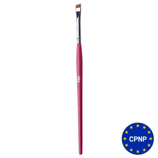 ZOLA Narrow beveled brush 01br Raspberry - 2