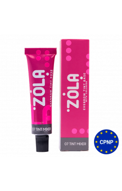 ZOLA Eyebrow Tint Base With Collagen 07 Tint Mixer 15 ml.