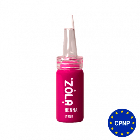 ZOLA Хна профессиональная для бровей (корректор) 10 г. (09 RED) - 2