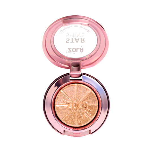 ZOLA Блискітки для повік STAR SHINE SPARKLE Gold Beige - 1