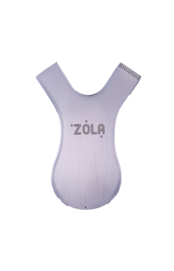 ZOLA Аппликатор-гребень металлический – Серебряный