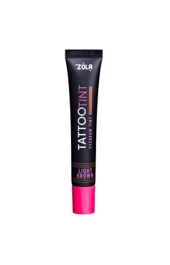 ZOLA Краска для бровей и ресниц TATTOO TINT Light Brown