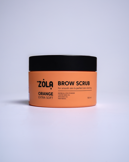 ZOLA Скраб для брів Extra Soft Апельсин 100 мл - 2