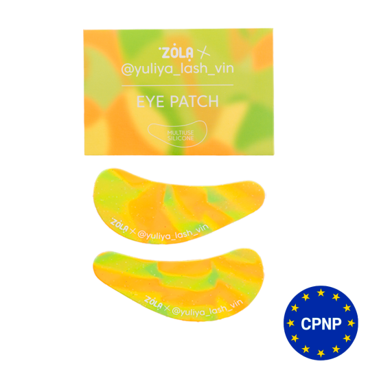 ZOLA x Yuliya Lash Vin Многофункциональные силиконовые патчи Зелено-оранжевые - 1